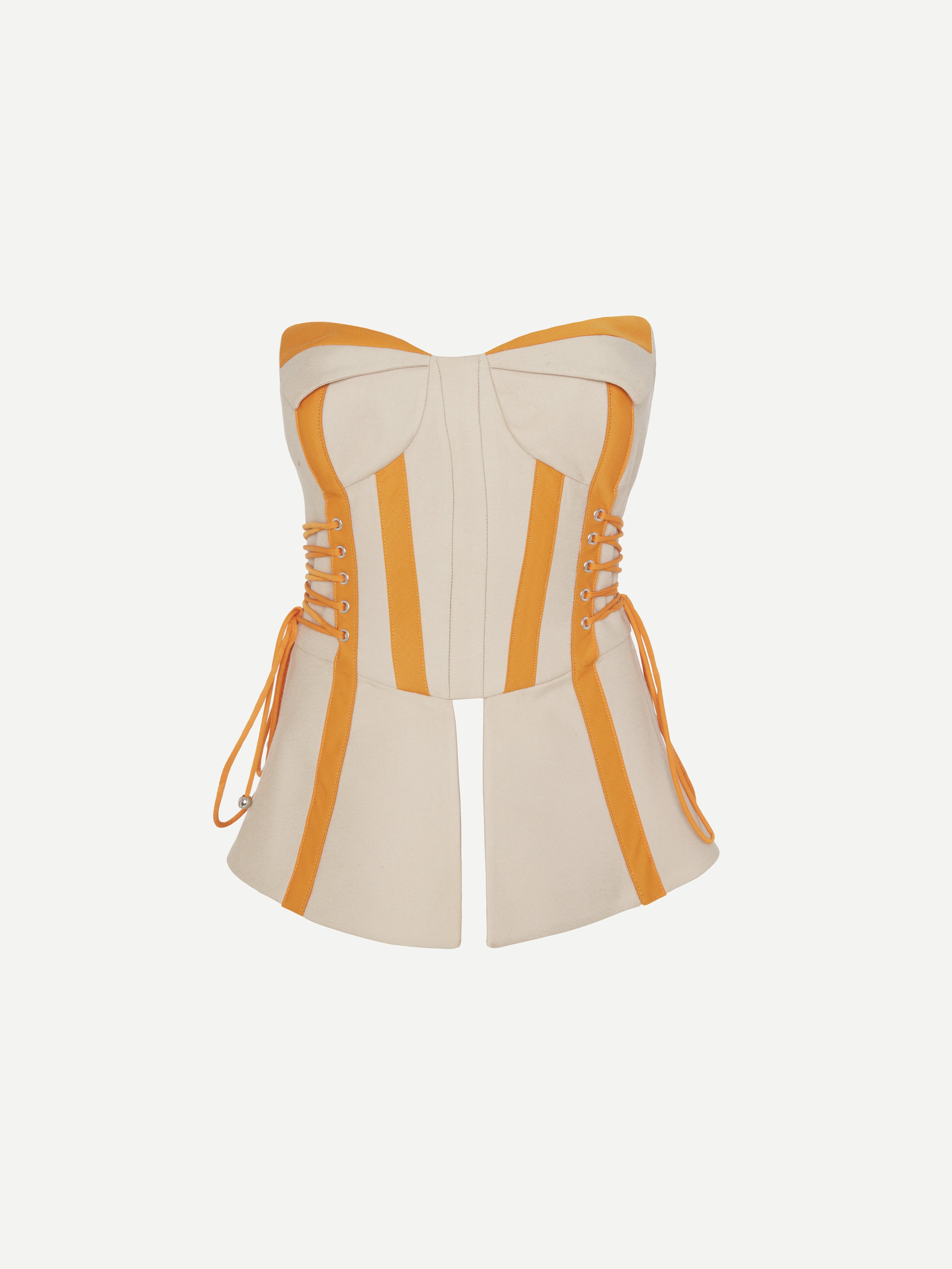 Courtside Couture Bustier