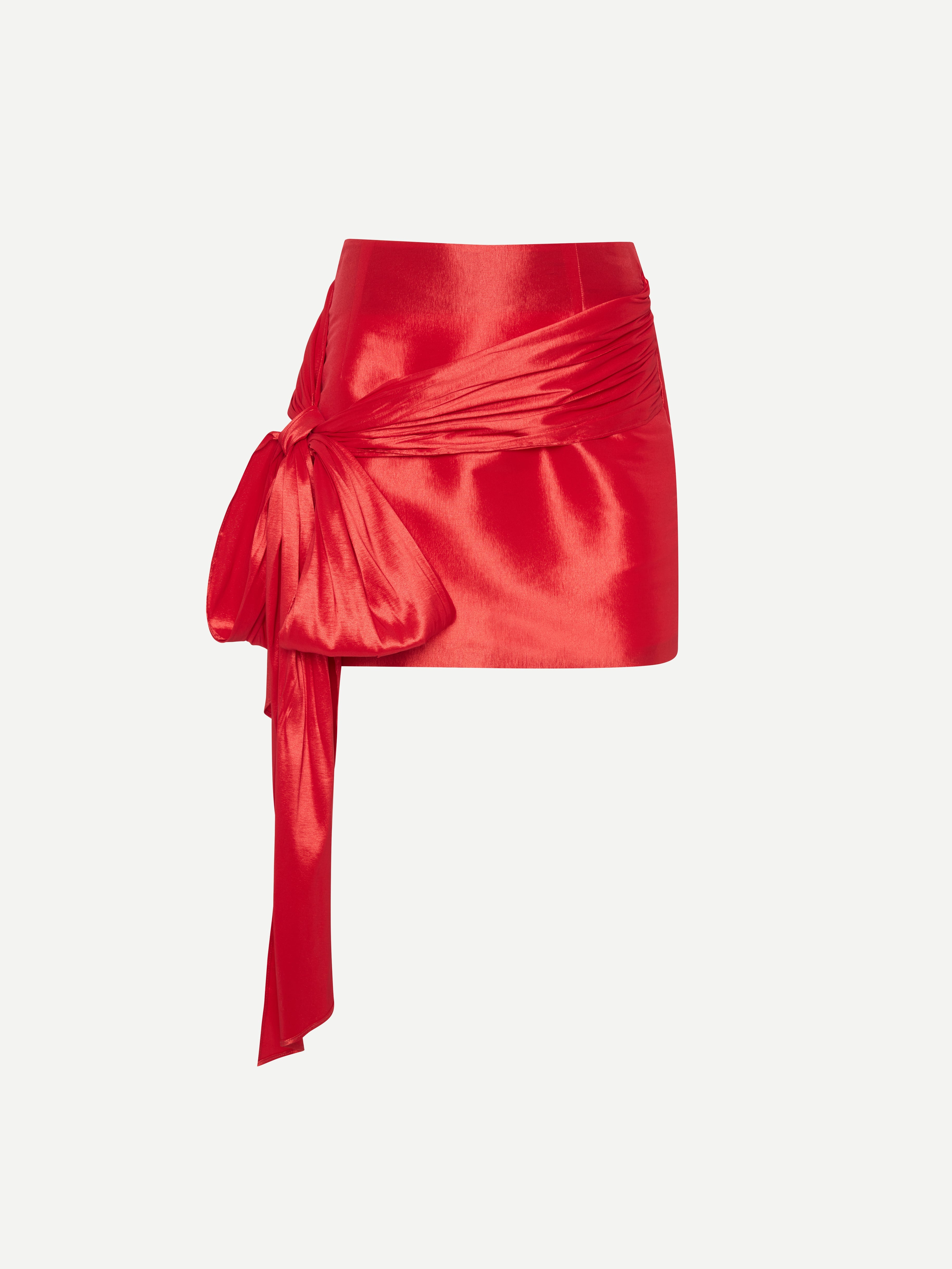 Honeymoon Two Piece Red Skırt