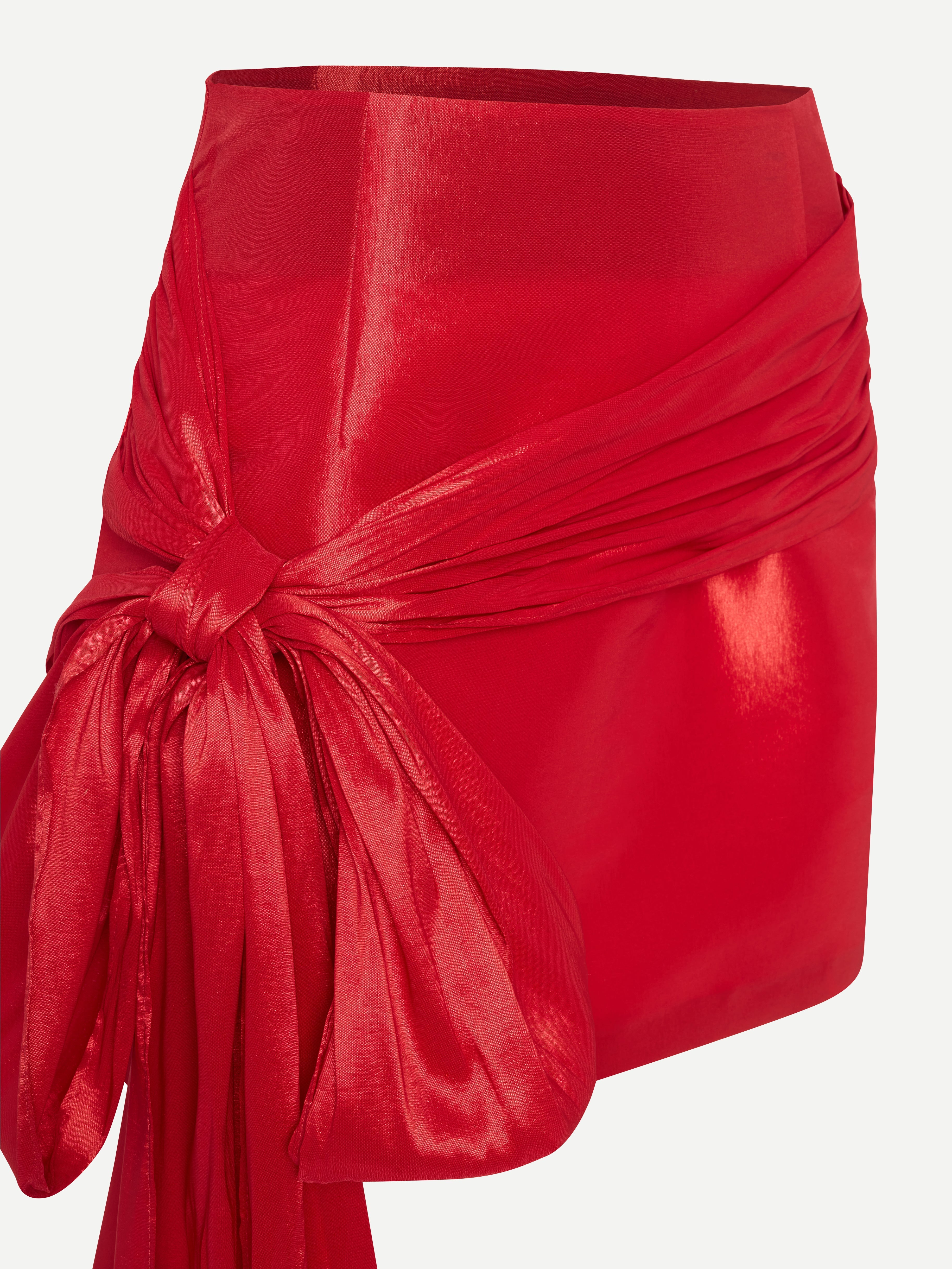 Honeymoon Two Piece Red Skırt