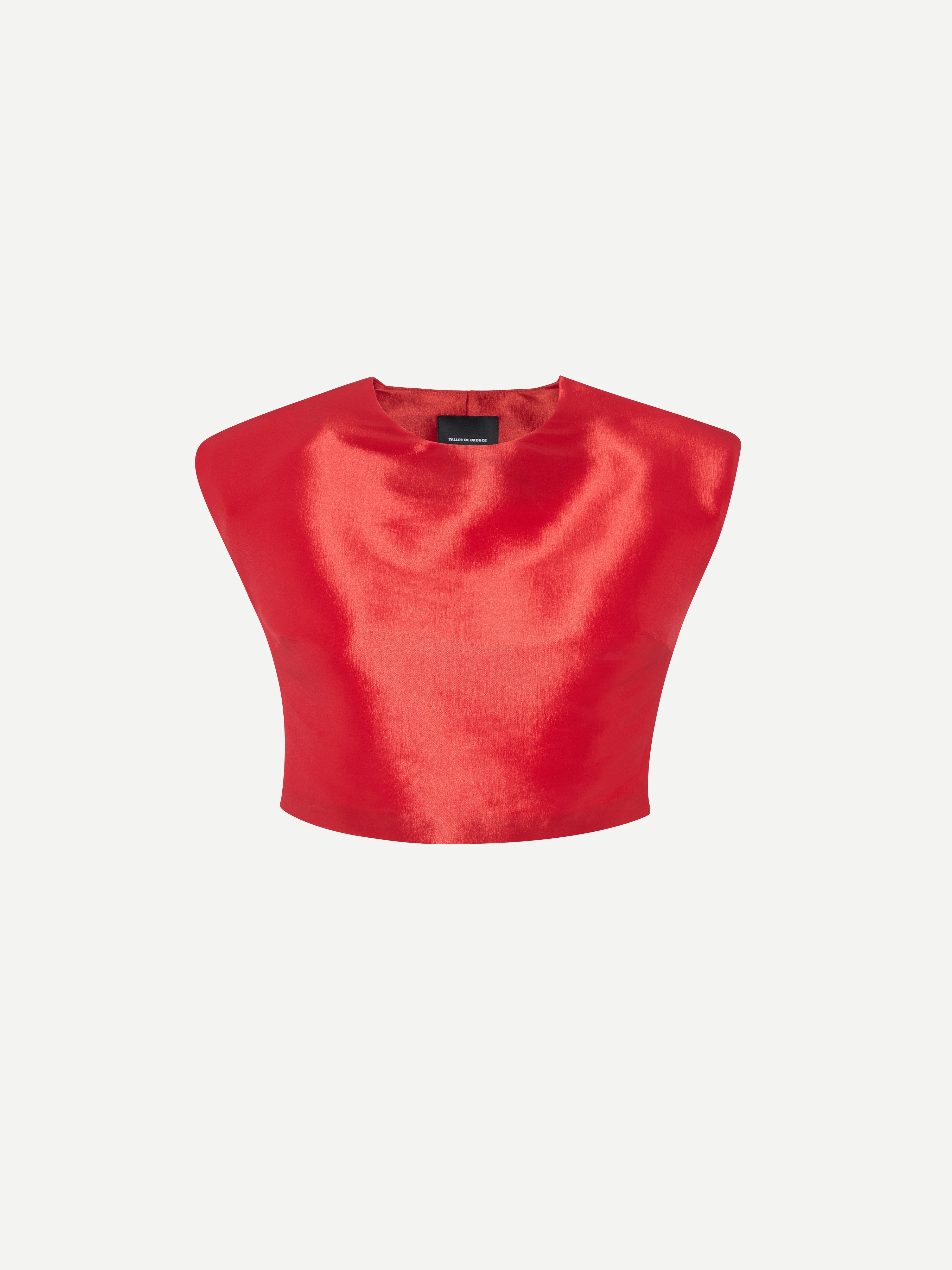 Honeymoon Two Piece Red Crop