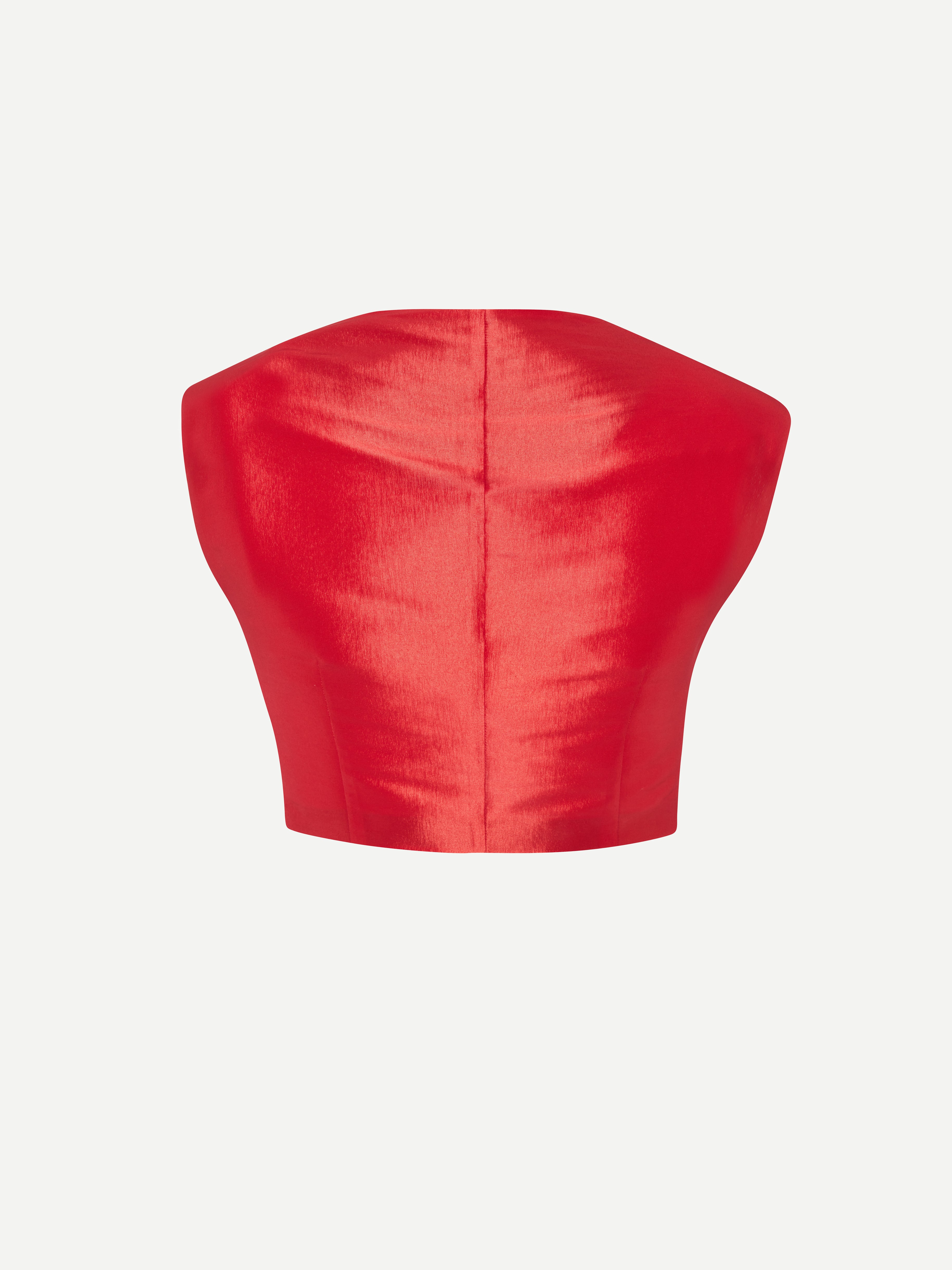 Honeymoon Two Piece Red Crop