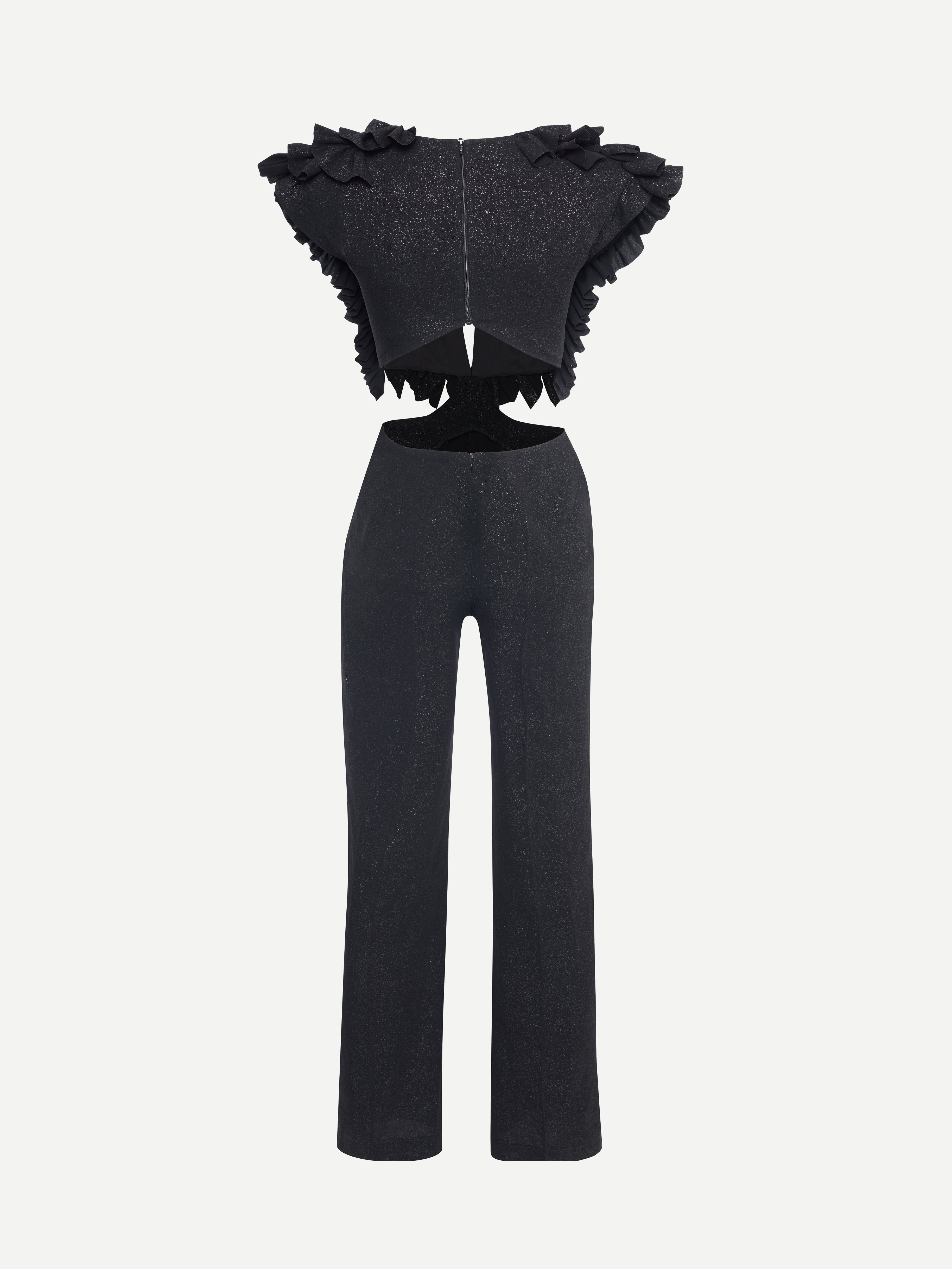 Midnight Flare Jumpsuit