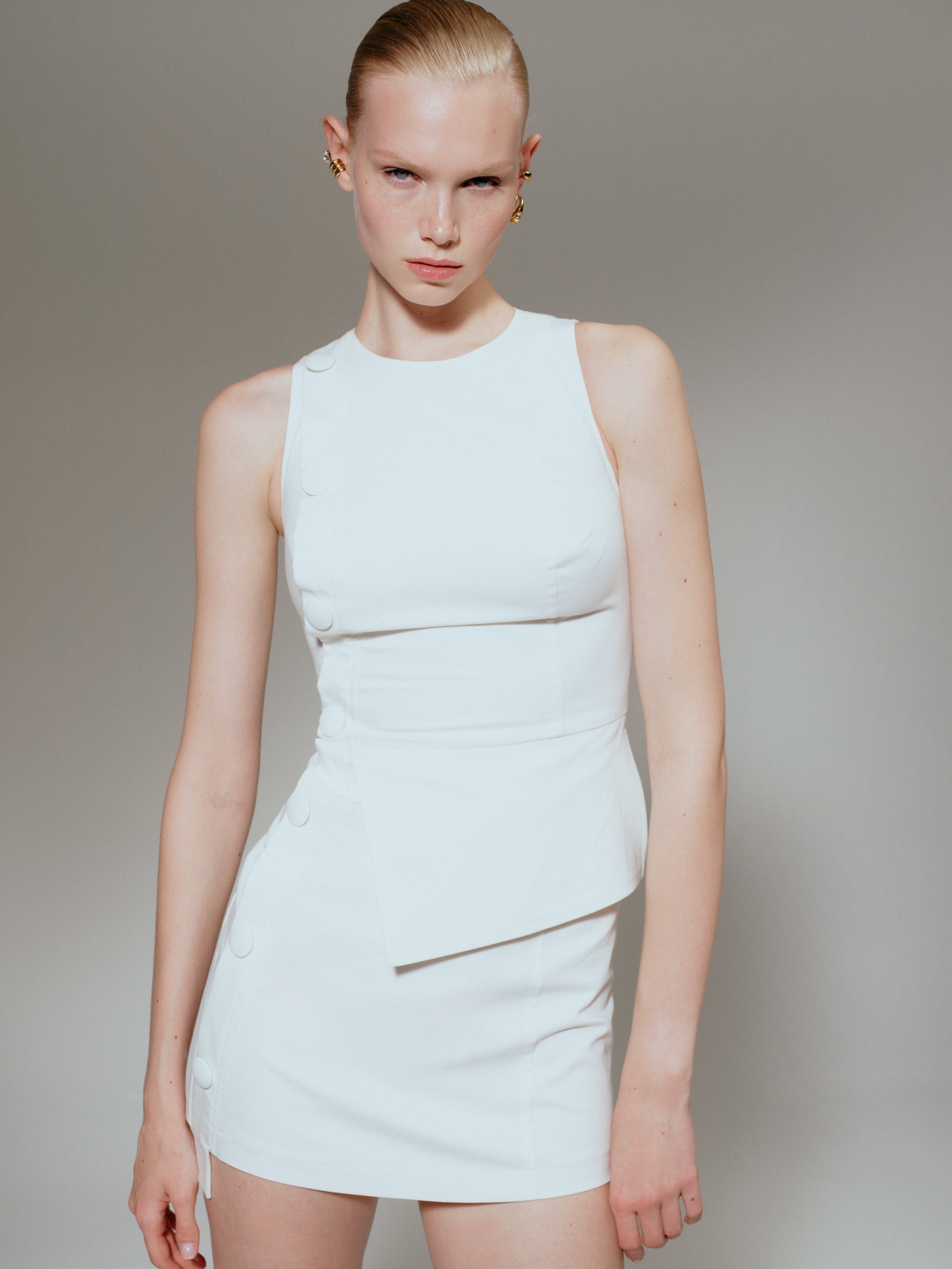 Pearly Pocket Dress