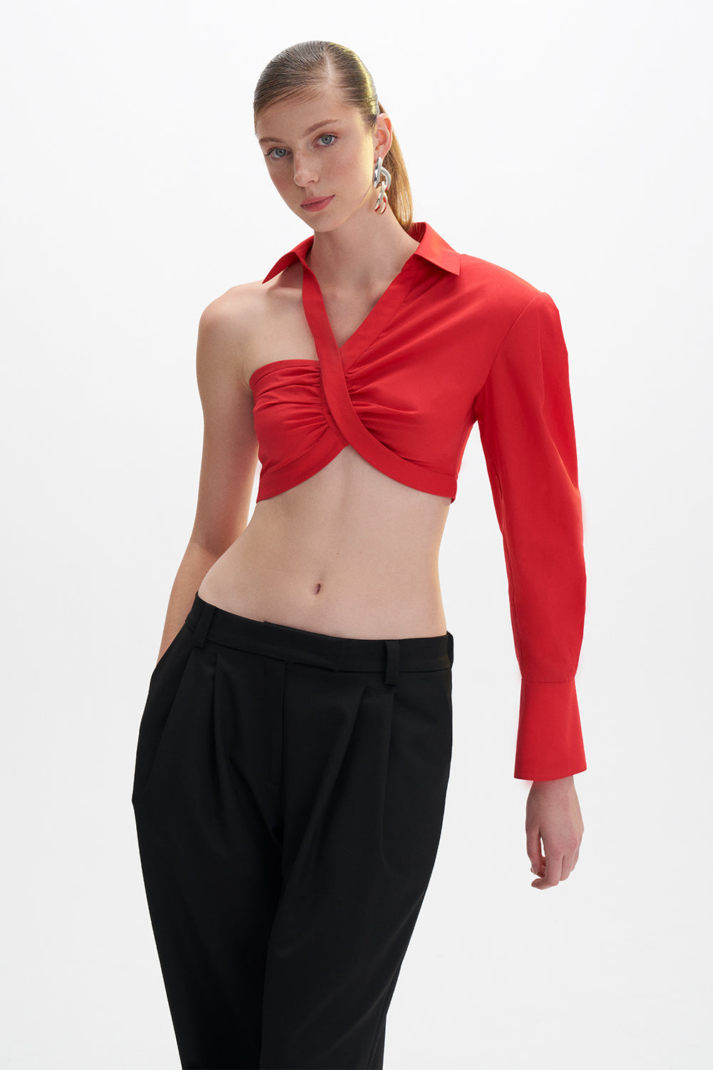 Third Wave Tux Shirt Red